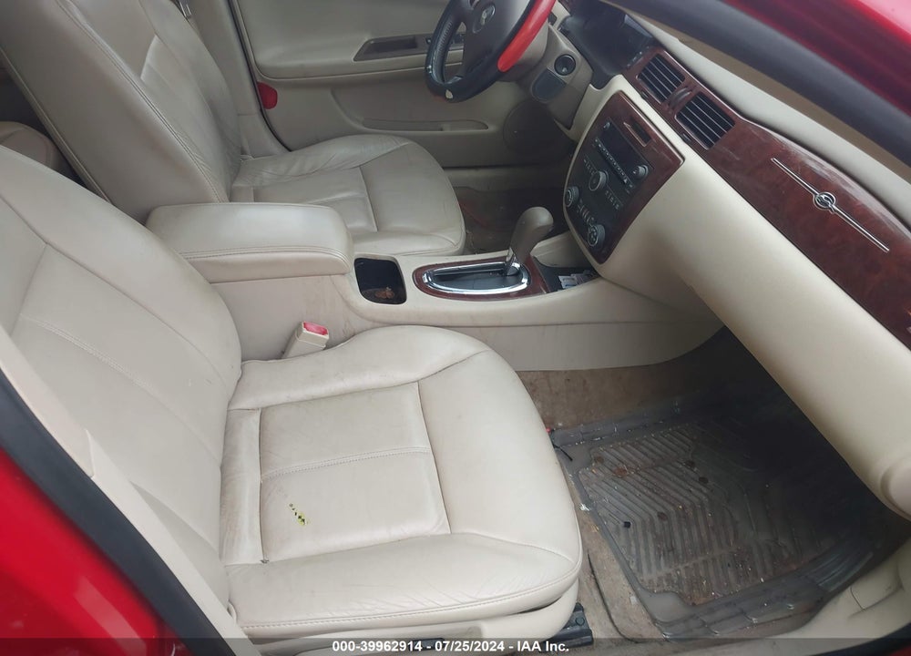 2007 CHEVROLET IMPALA LTZ VIN: 2G1WU58R079246957