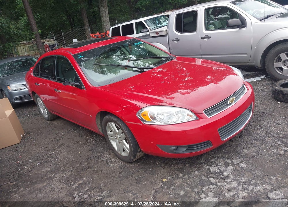 2007 CHEVROLET IMPALA LTZ VIN: 2G1WU58R079246957