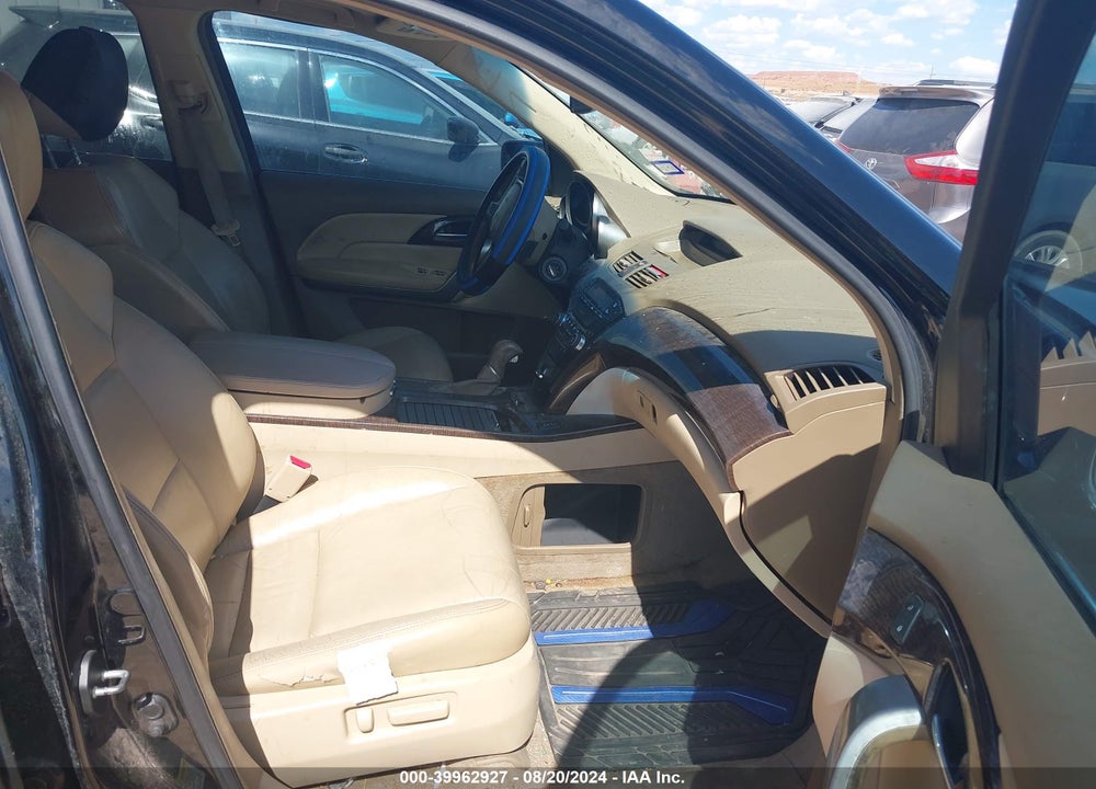 2010 ACURA MDX VIN: 2HNYD2H22AH509748