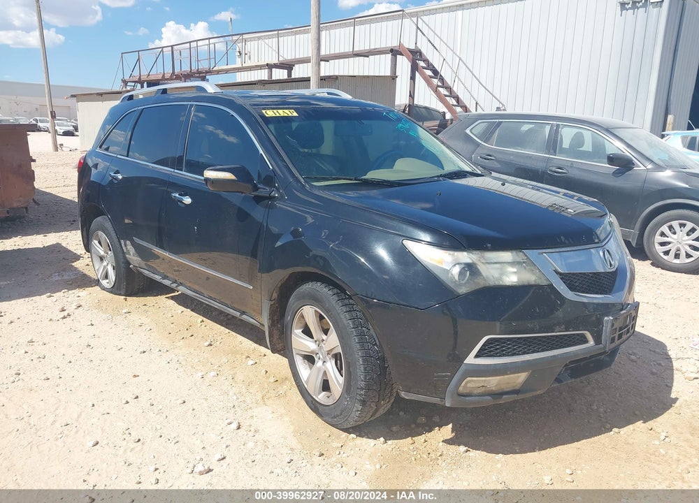 2010 ACURA MDX VIN: 2HNYD2H22AH509748