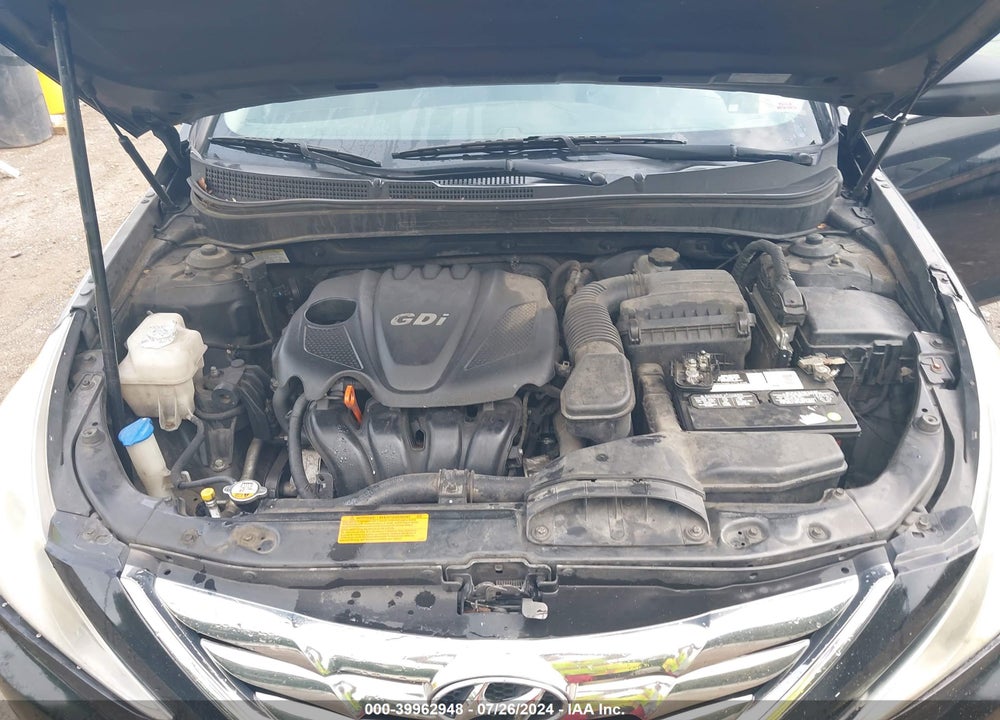 2013 HYUNDAI SONATA GLS VIN: 5NPEB4AC8DH639798
