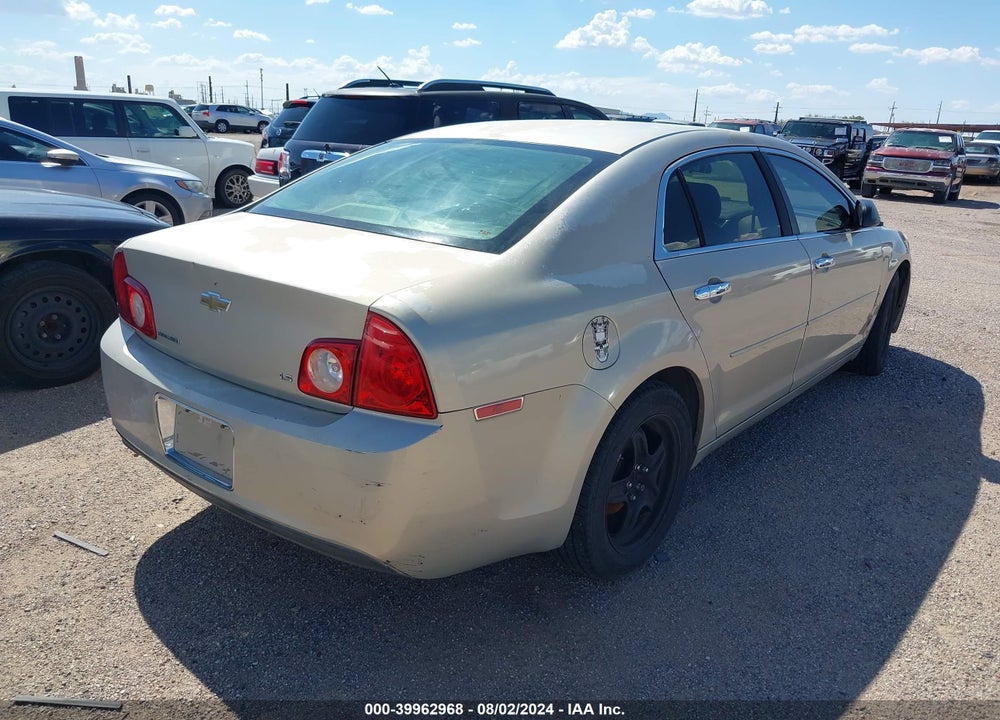 2009 CHEVROLET MALIBU LS VIN: 1G1ZG57B694116664