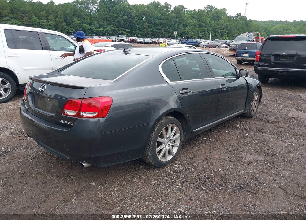 2007 LEXUS GS 350 VIN: JTHBE96S970011479