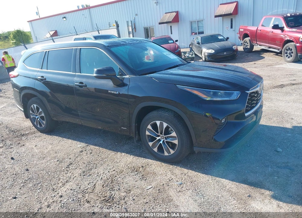 2021 TOYOTA HIGHLANDER HYBRID XLE VIN: 5TDGBRCH6MS533813
