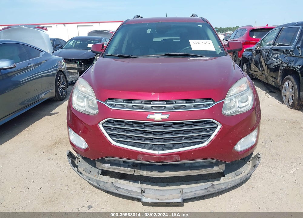 2016 CHEVROLET EQUINOX LT VIN: 2GNALCEK4G1114466