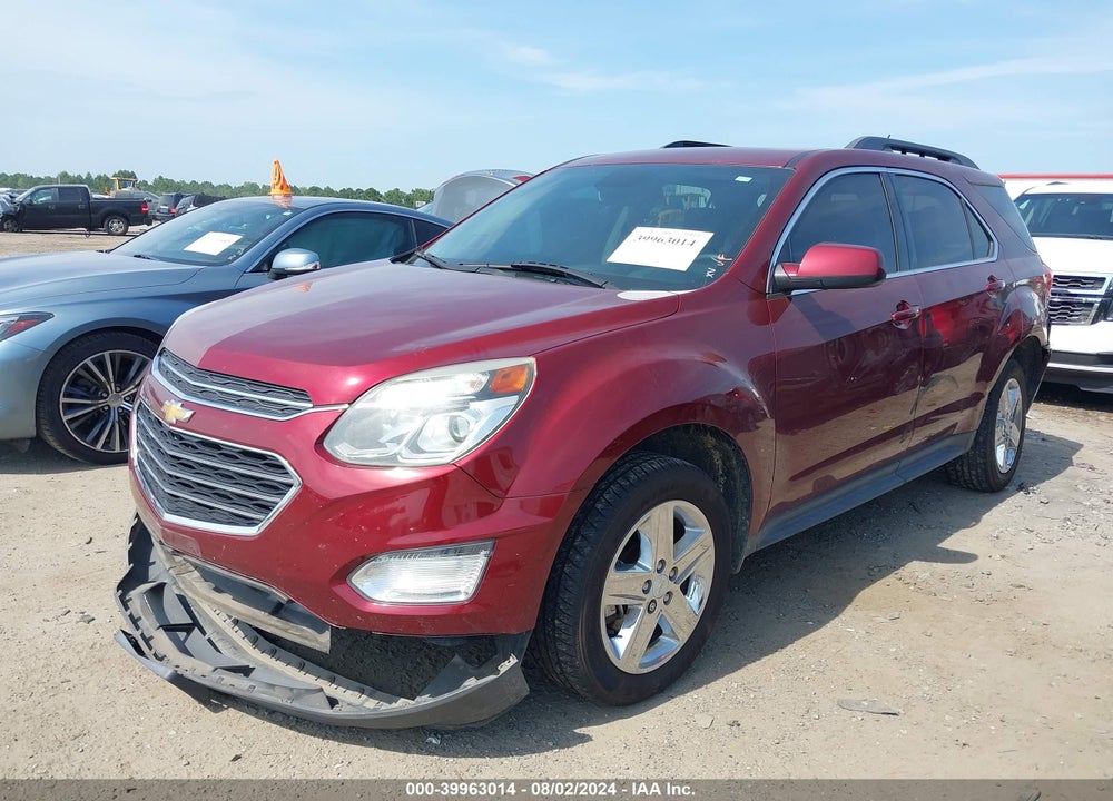 2016 CHEVROLET EQUINOX LT VIN: 2GNALCEK4G1114466