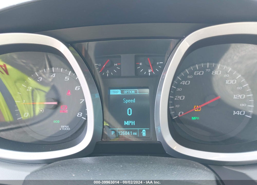 2016 CHEVROLET EQUINOX LT VIN: 2GNALCEK4G1114466