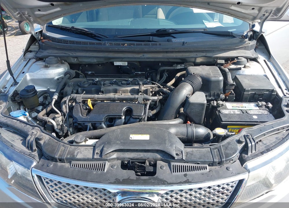 2010 KIA FORTE EX VIN: KNAFU4A23A5837171
