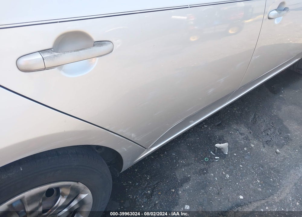 2010 KIA FORTE EX VIN: KNAFU4A23A5837171