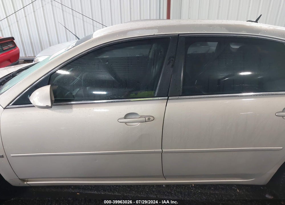 2008 CHEVROLET IMPALA LS VIN: 2G1WB58N389247573