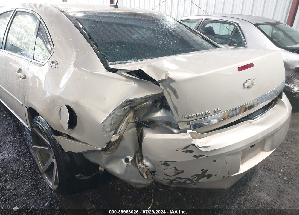 2008 CHEVROLET IMPALA LS VIN: 2G1WB58N389247573