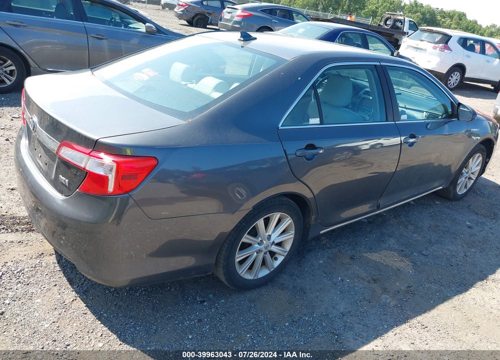 2012 TOYOTA CAMRY HYBRID XLE VIN: 4T1BD1FK8CU011557