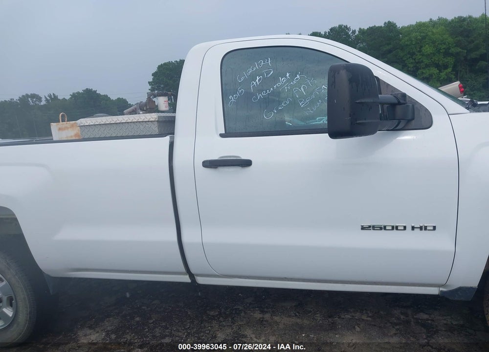 2015 CHEVROLET SILVERADO 2500HD WT VIN: 1GC0KUEG1FZ117095