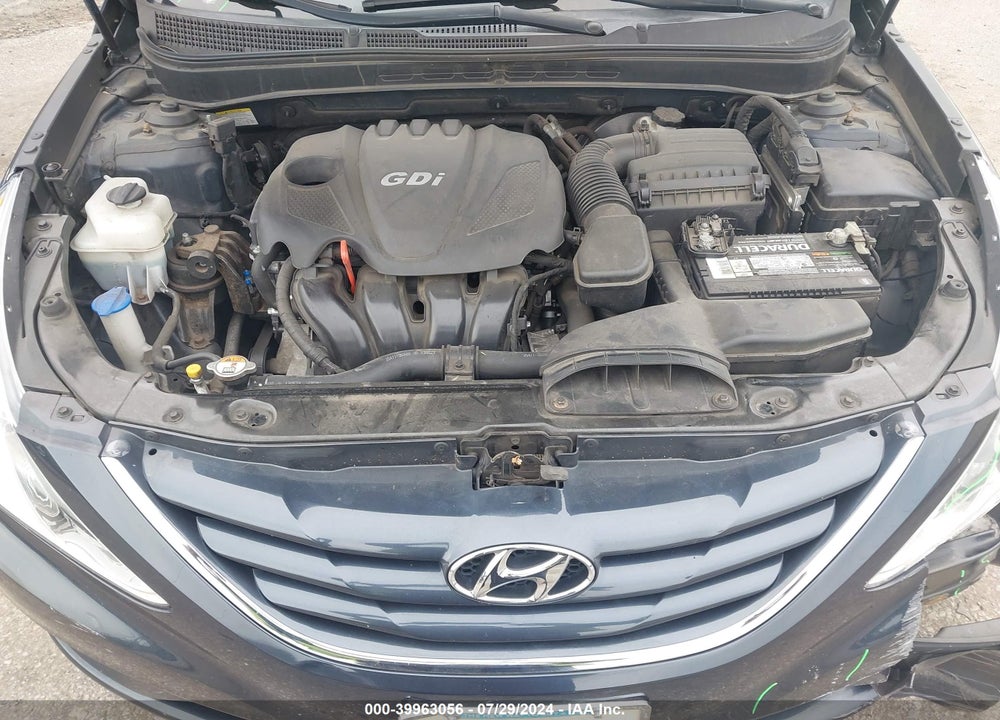 2013 HYUNDAI SONATA GLS VIN: 5NPEB4AC7DH801968