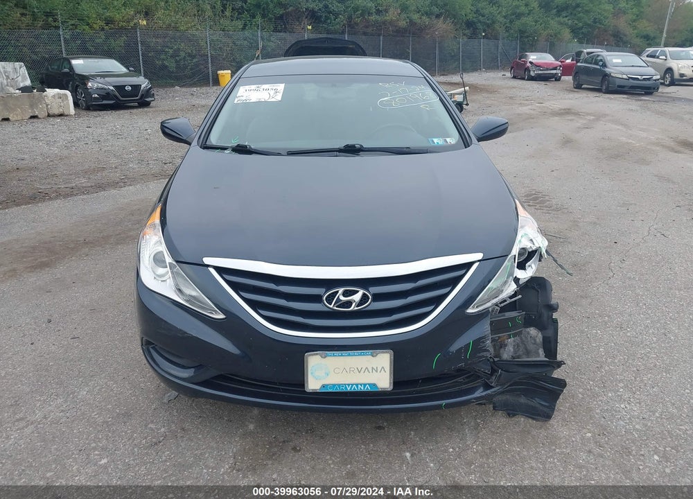 2013 HYUNDAI SONATA GLS VIN: 5NPEB4AC7DH801968