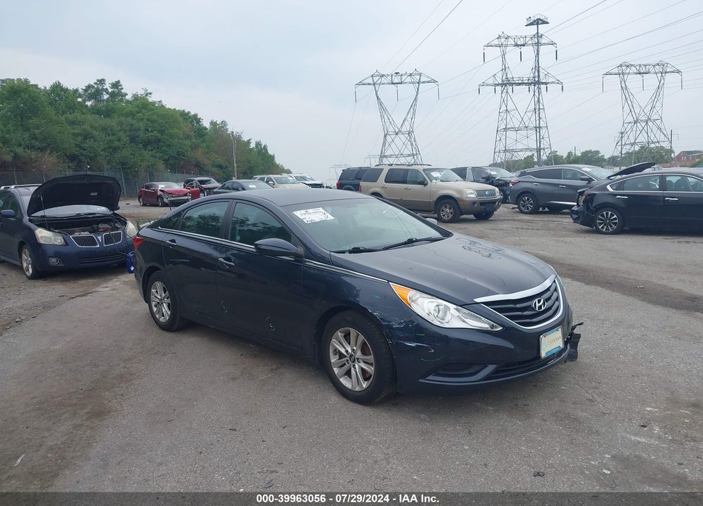 2013 HYUNDAI SONATA GLS VIN: 5NPEB4AC7DH801968