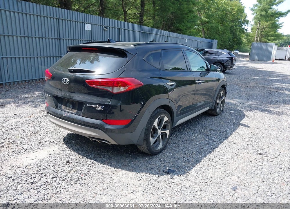 2017 HYUNDAI TUCSON LIMITED VIN: KM8J3CA20HU390644