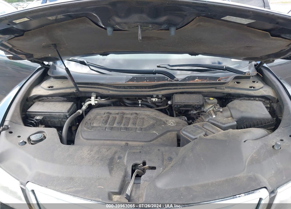 2014 ACURA MDX VIN: 5FRYD4H25EB015444