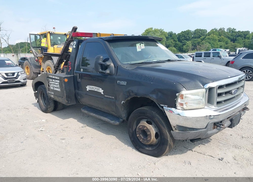 2002 FORD F-450 XL/XLT VIN: 1FDXF46F82EC64990