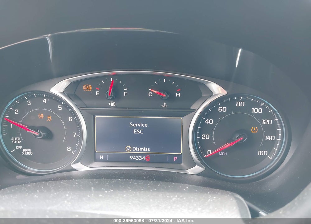 2019 CHEVROLET EQUINOX VIN: 3GNAXYEX3KL391727