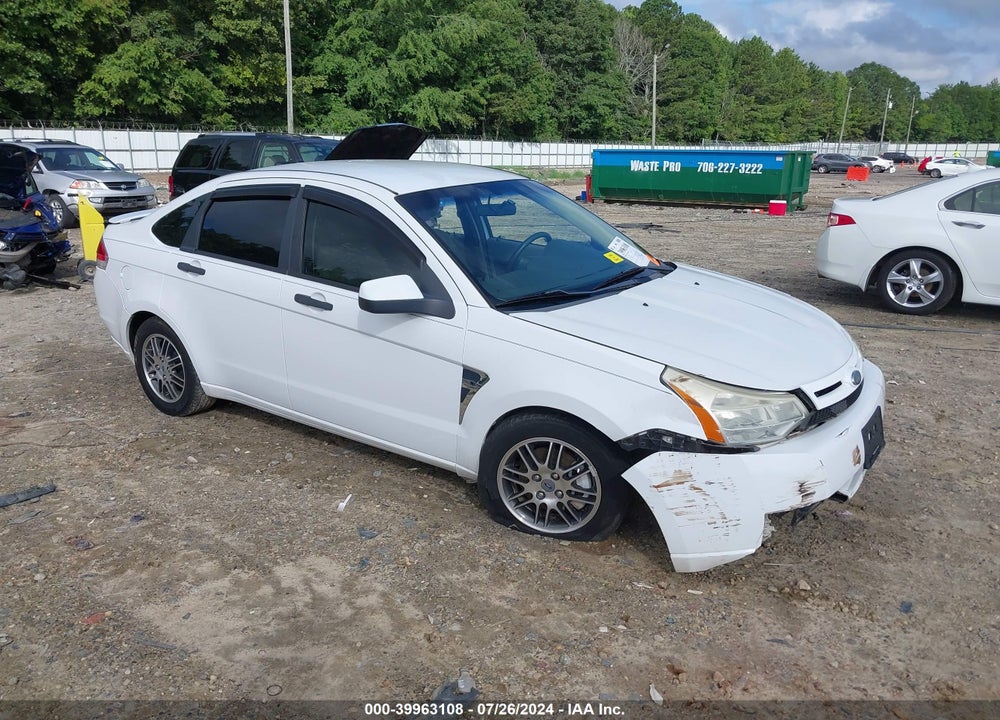 2008 FORD FOCUS SE/SES VIN: 1FAHP35N58W228076