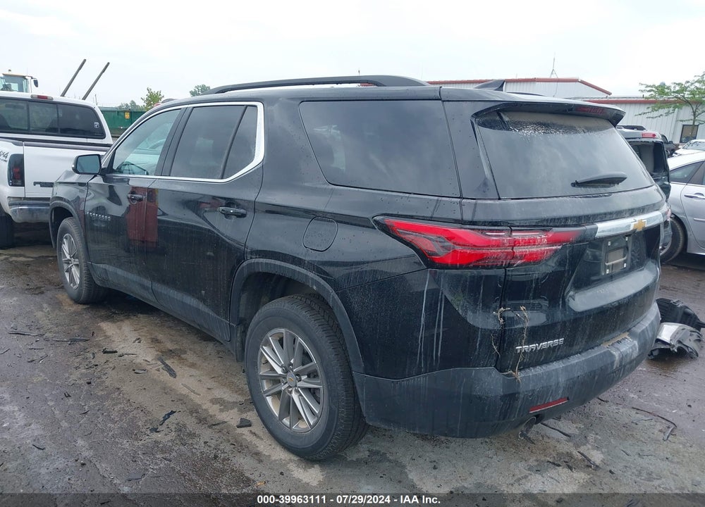 2022 CHEVROLET TRAVERSE FWD LT CLOTH VIN: 1GNERGKW9NJ172588