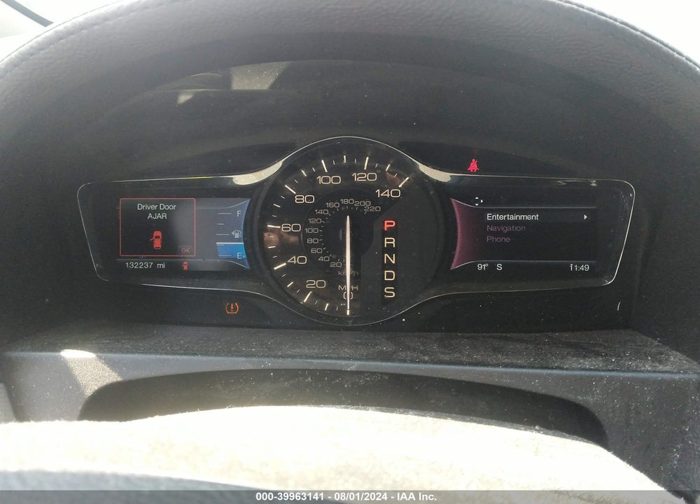 2014 LINCOLN MKX VIN: 2LMDJ8JK1EBL05817