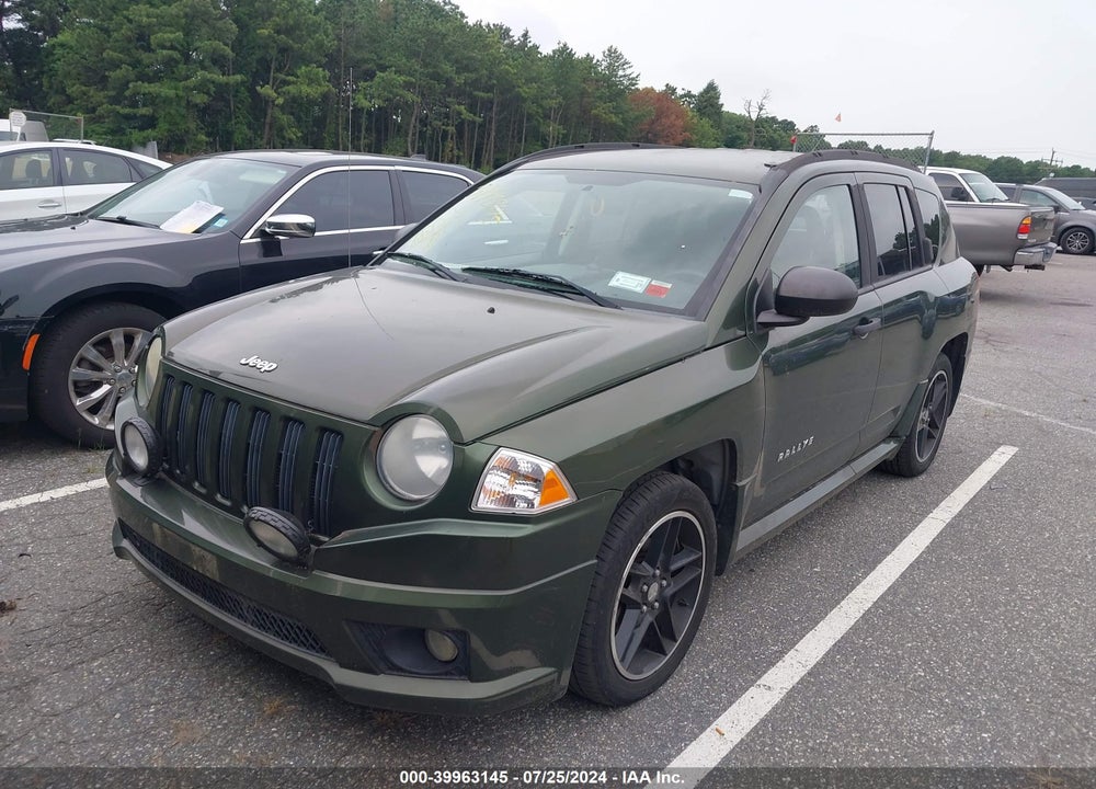 2007 JEEP COMPASS SPORT VIN: 1J8FF47W87D419591