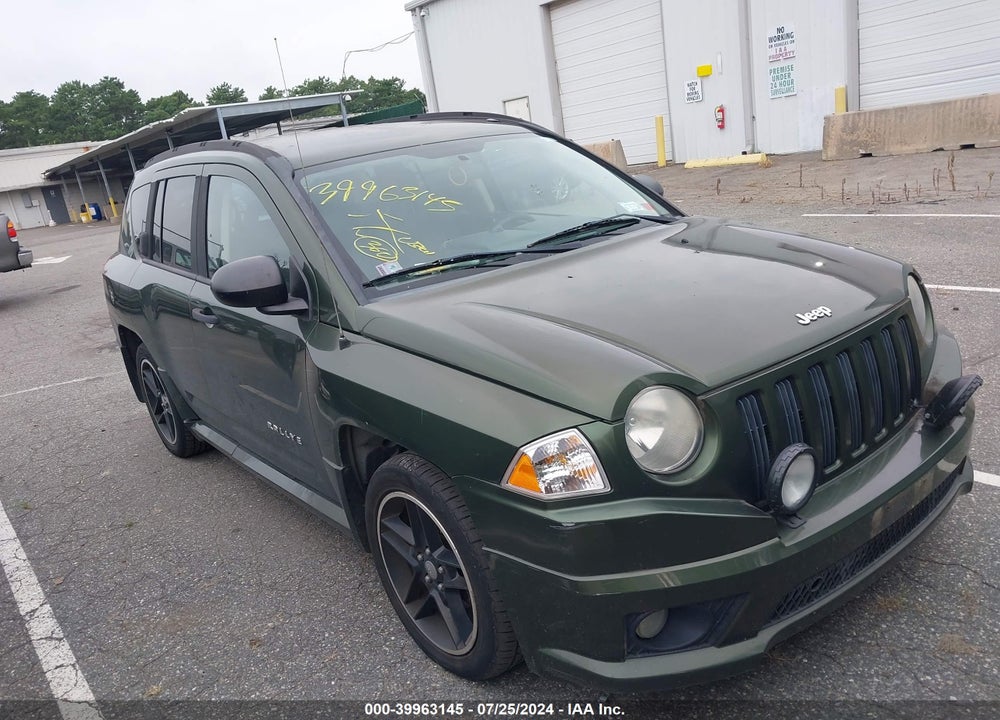 2007 JEEP COMPASS SPORT VIN: 1J8FF47W87D419591