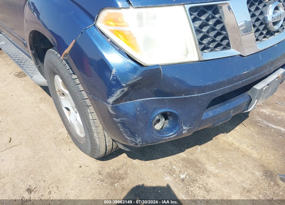 2006 NISSAN PATHFINDER SE VIN: 5N1AR18W86C619957