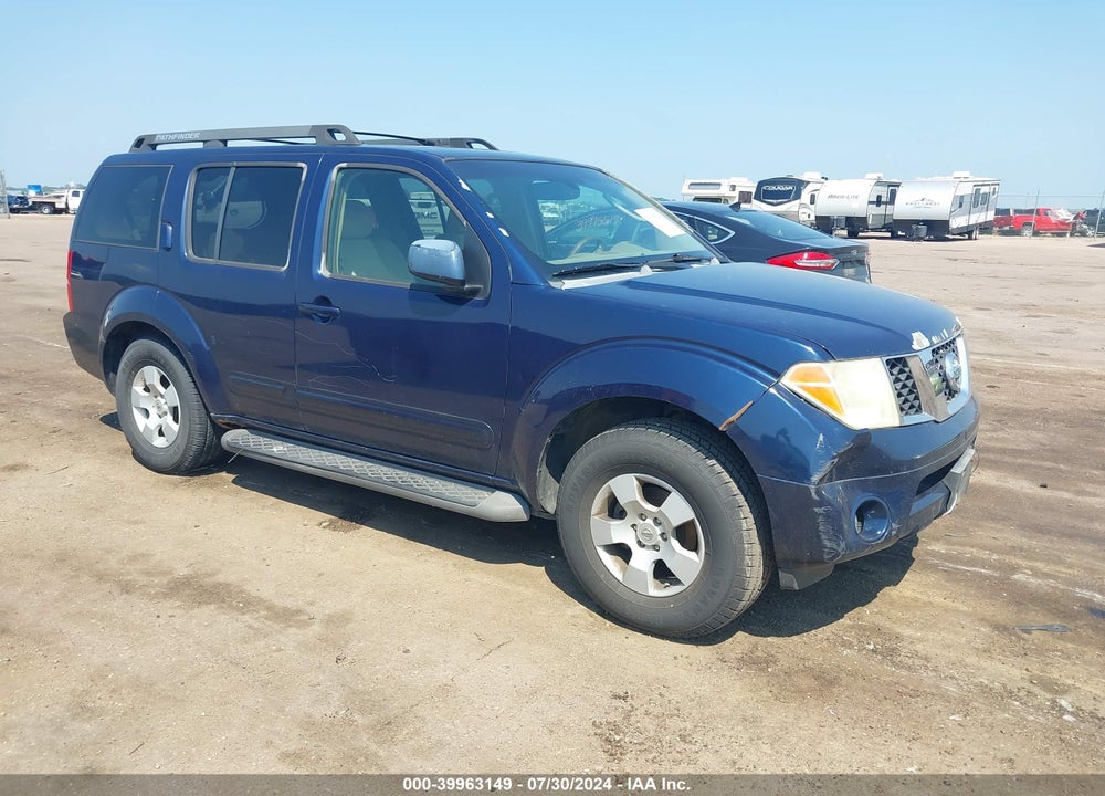 2006 NISSAN PATHFINDER SE VIN: 5N1AR18W86C619957