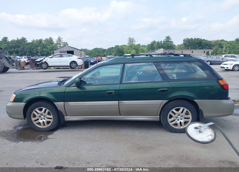 2002 SUBARU OUTBACK LIMITED VIN: 4S3BH686127663150