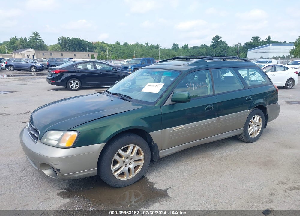 2002 SUBARU OUTBACK LIMITED VIN: 4S3BH686127663150