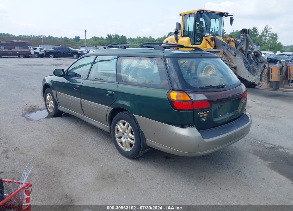 2002 SUBARU OUTBACK LIMITED VIN: 4S3BH686127663150