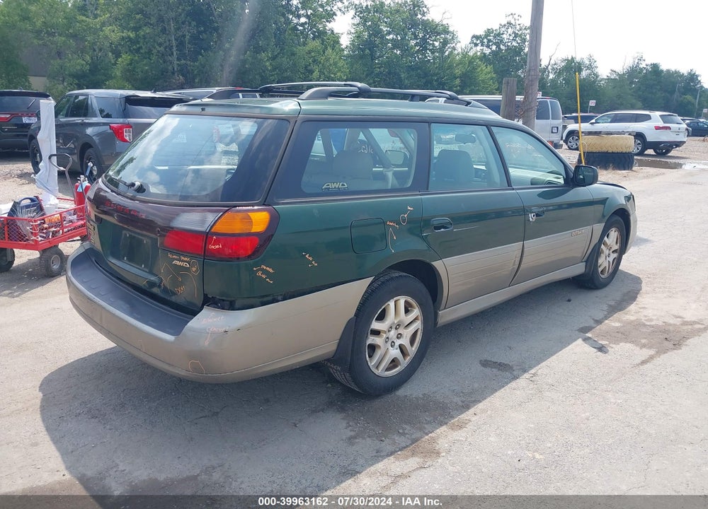 2002 SUBARU OUTBACK LIMITED VIN: 4S3BH686127663150