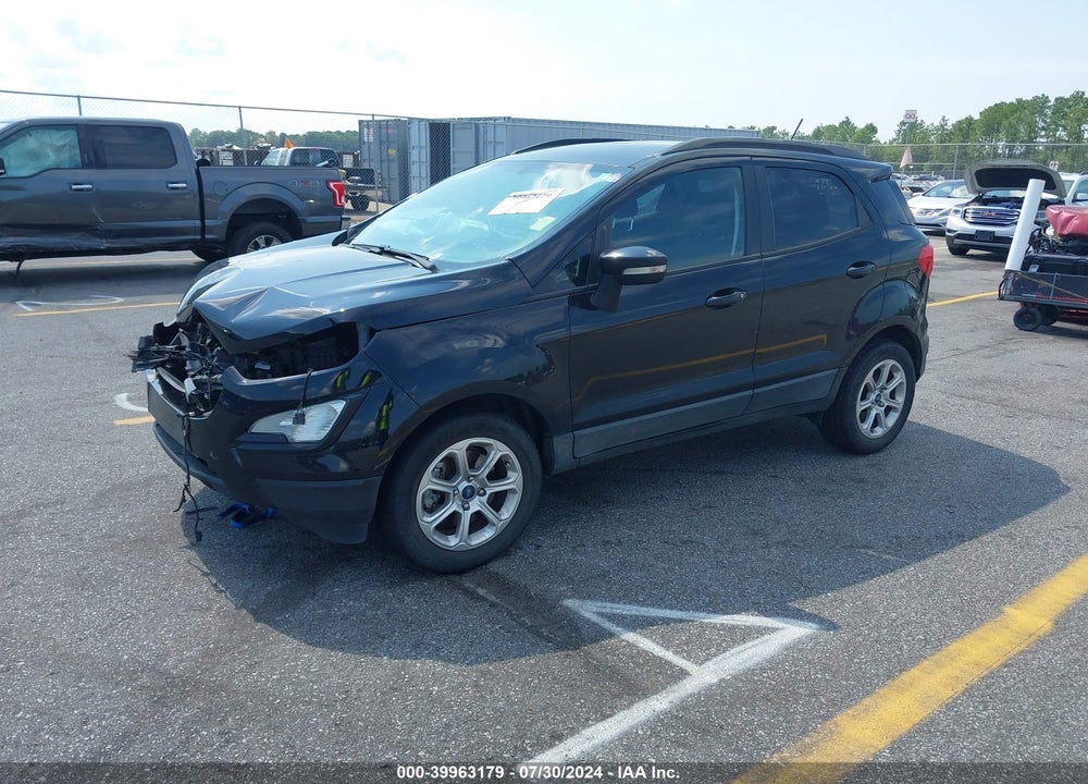 2018 FORD ECOSPORT SE VIN: MAJ3P1TE9JC201942