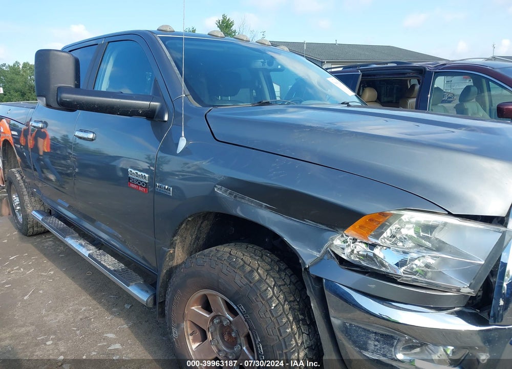 2012 RAM 2500 SLT VIN: 3C6TD5DT9CG235426
