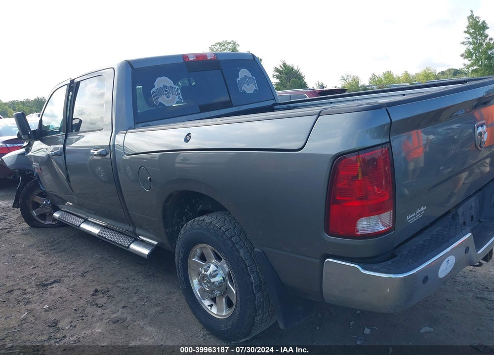 2012 RAM 2500 SLT VIN: 3C6TD5DT9CG235426