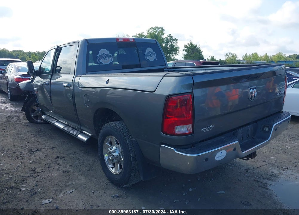 2012 RAM 2500 SLT VIN: 3C6TD5DT9CG235426