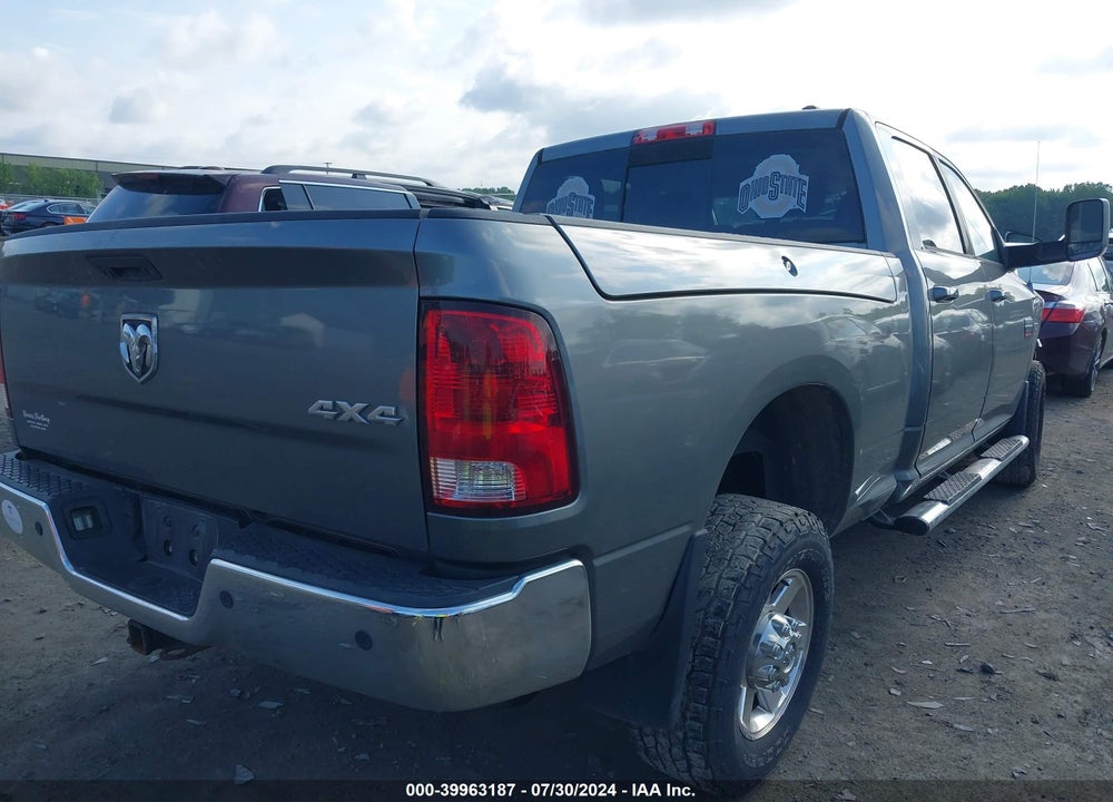 2012 RAM 2500 SLT VIN: 3C6TD5DT9CG235426