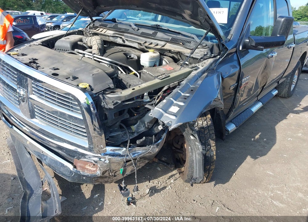 2012 RAM 2500 SLT VIN: 3C6TD5DT9CG235426
