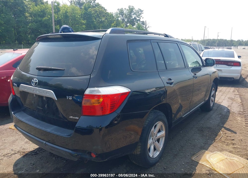 2008 TOYOTA HIGHLANDER VIN: JTEES41A882084482