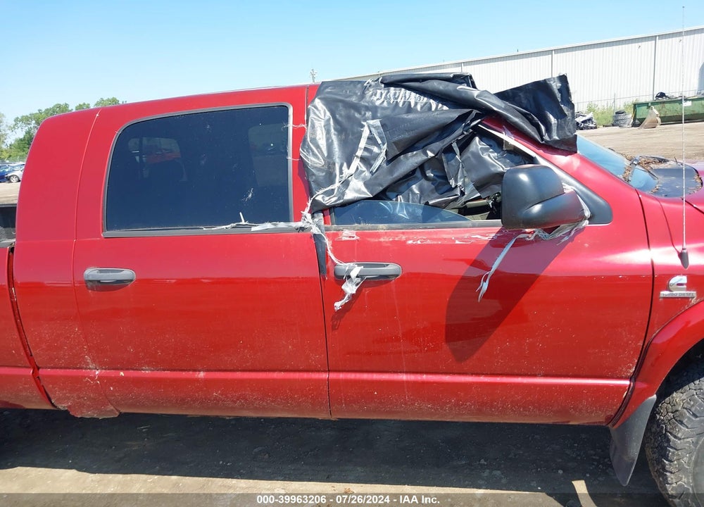 2006 DODGE RAM 2500 LARAMIE VIN: 3D7KS29C16G182068