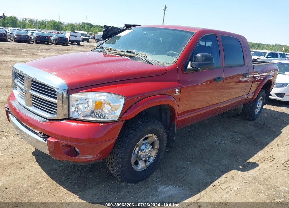 2006 DODGE RAM 2500 LARAMIE VIN: 3D7KS29C16G182068