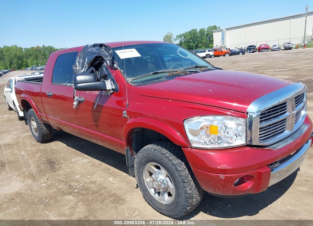 2006 DODGE RAM 2500 LARAMIE VIN: 3D7KS29C16G182068