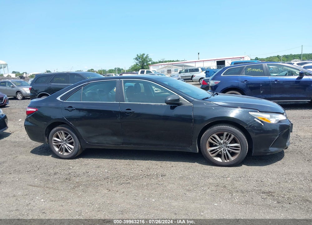 2016 TOYOTA CAMRY SE VIN: 4T1BF1FK0GU153580