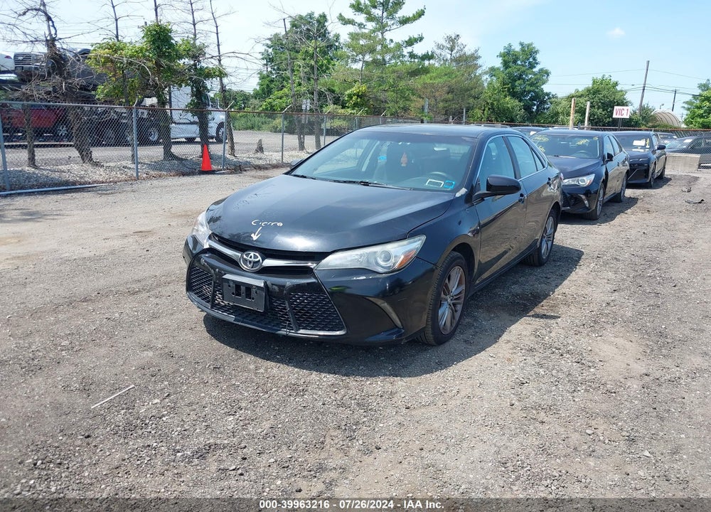 2016 TOYOTA CAMRY SE VIN: 4T1BF1FK0GU153580