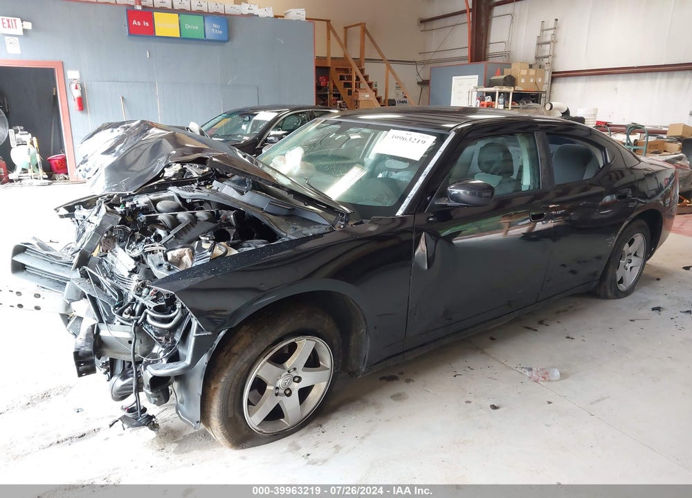 2010 DODGE CHARGER VIN: 2B3CA4CD1AH306283