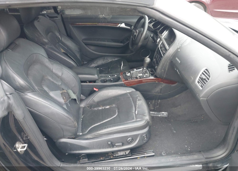 2012 AUDI A5 2.0T PREMIUM VIN: WAUVFAFH0CN000849