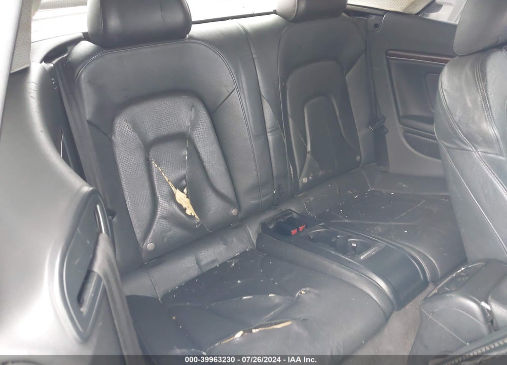 2012 AUDI A5 2.0T PREMIUM VIN: WAUVFAFH0CN000849